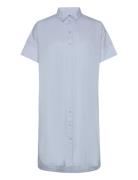 Slfblair 2/4 Short Shirt Dress Noos Blue Selected Femme