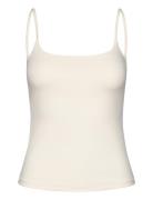 Strapless Halter Neck Top Cream Mango