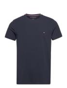 Core Stretch Slim C-Neck Tee Navy Tommy Hilfiger