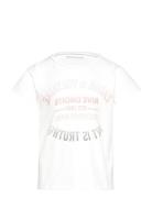 Short Sleeves Tee-Shirt White Zadig & Voltaire Kids