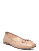 Biaemily Karré Ballerina Smooth Leather Beige Bianco