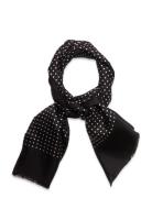 Dot Scarf Black Morris