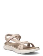 Womens Go Walk Flex Sandal - Sublime Beige Skechers