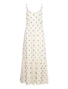 Unoll Maxi Dress Sl Cream Lollys Laundry