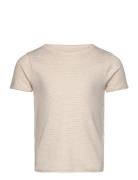 Striped T-Shirt Beige Copenhagen Colors