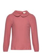 T-Shirt Ls Pink En Fant