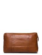 Basic Large Toiletry Bag Brown Still Nordic