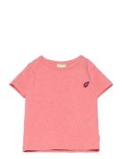 T-Shirt S/S Motif Pink Petit Piao