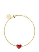 Enamel Heart Bracelet Gold SOPHIE By SOPHIE