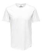 Onsbenne Longy Ss Tee Nf 7822 Noos White ONLY & SONS