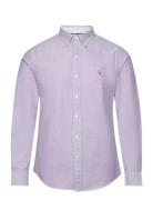 Slim Fit Oxford Shirt Purple Polo Ralph Lauren