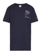 Crewneck T-Shirt Navy Champion