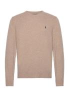 Wool-Cashmere Crewneck Sweater Beige Polo Ralph Lauren