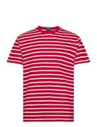 Classic Fit Striped Jersey T-Shirt Red Polo Ralph Lauren