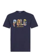 Classic Fit Logo Jersey T-Shirt Blue Polo Ralph Lauren