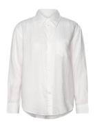 Rel Linen Shirt White GANT