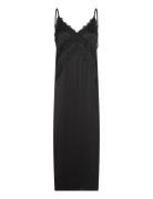 Sachigz Slip Dress Black Gestuz