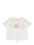 Printed Message T-Shirt White Mango