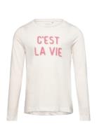 Nkfviolet Ls Loose Top White Name It