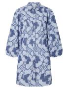 Yassabbie 7/8 Shirt Dress S. - Ex Blue YAS