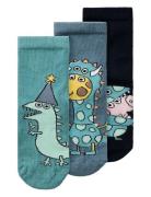 Nmmalita Peppapig 3P Sock Cplg Navy Name It