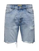 Onsedge Lbd Destroy 4981 Tai Dnm Shorts Blue ONLY & SONS