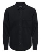 Onssteen Wb 8022 Bj Dnm Shirt Vd Black ONLY & SONS