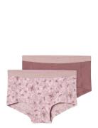 Nkfhipster 2P Mauve Flower Noos Pink Name It