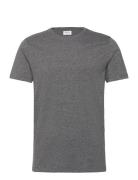 Mouliné O-Neck Tee S/S Grey Lindbergh