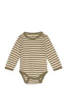 Body Ls - Yd Stripe Green CeLaVi