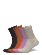 Grady Glitter Sock 4 Pack Patterned Becksöndergaard