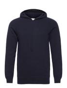 Man Front Pocket Hoodie Blue Davida Cashmere