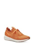 Women Lace-Up Orange Tamaris