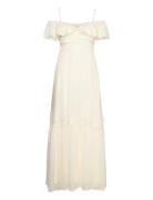 Satin Singoalla Dress Cream By Ti Mo