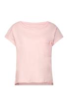 Organic Jersey Torva Tee Pink Mads Nørgaard