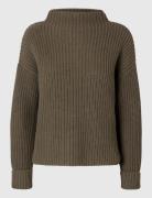 Slfselma Ls Knit Pullover Brown Selected Femme