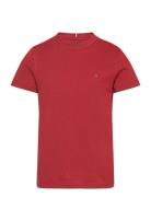 Essential Cotton Reg Fit Tee Ss Red Tommy Hilfiger