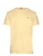 Essential Cotton Reg Fit Tee Ss Yellow Tommy Hilfiger