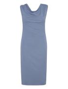 Cutout Jersey Off-The-Shoulder Dress Blue Lauren Ralph Lauren