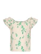 Blouse Linen Short Sleeve With Green Lindex