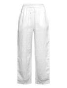 Relaxed Linen Pants White GANT