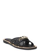 Tiffanie Flat Slide Black Michael Kors