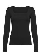 Long Sleeve T-Shirt Black Rosemunde