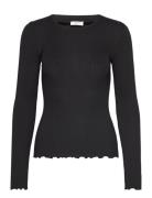 Long Sleeve T-Shirt Black Rosemunde