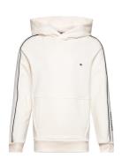 Tape Regular Hoodie White Tommy Hilfiger