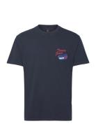 Tjm Reg Unisex Fun Novelty Tee Navy Tommy Jeans