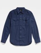 Marine Slim Shirt L\S Navy G-Star RAW