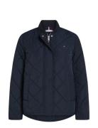 Lw Quilted Bomber Jacket Navy Tommy Hilfiger