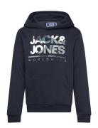 Jjluke Sweat Hood Mni Navy Jack & J S