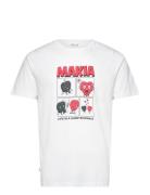 Cartoon T-Shirt White Makia